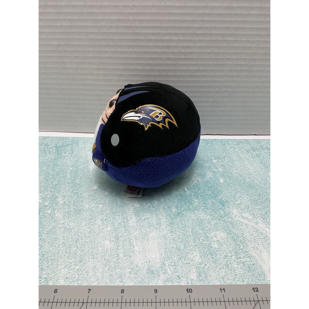 Retired TY Beanie Ballz BALTIMORE RAVENS NFL Football Plush Toy - Picture 8 of 12